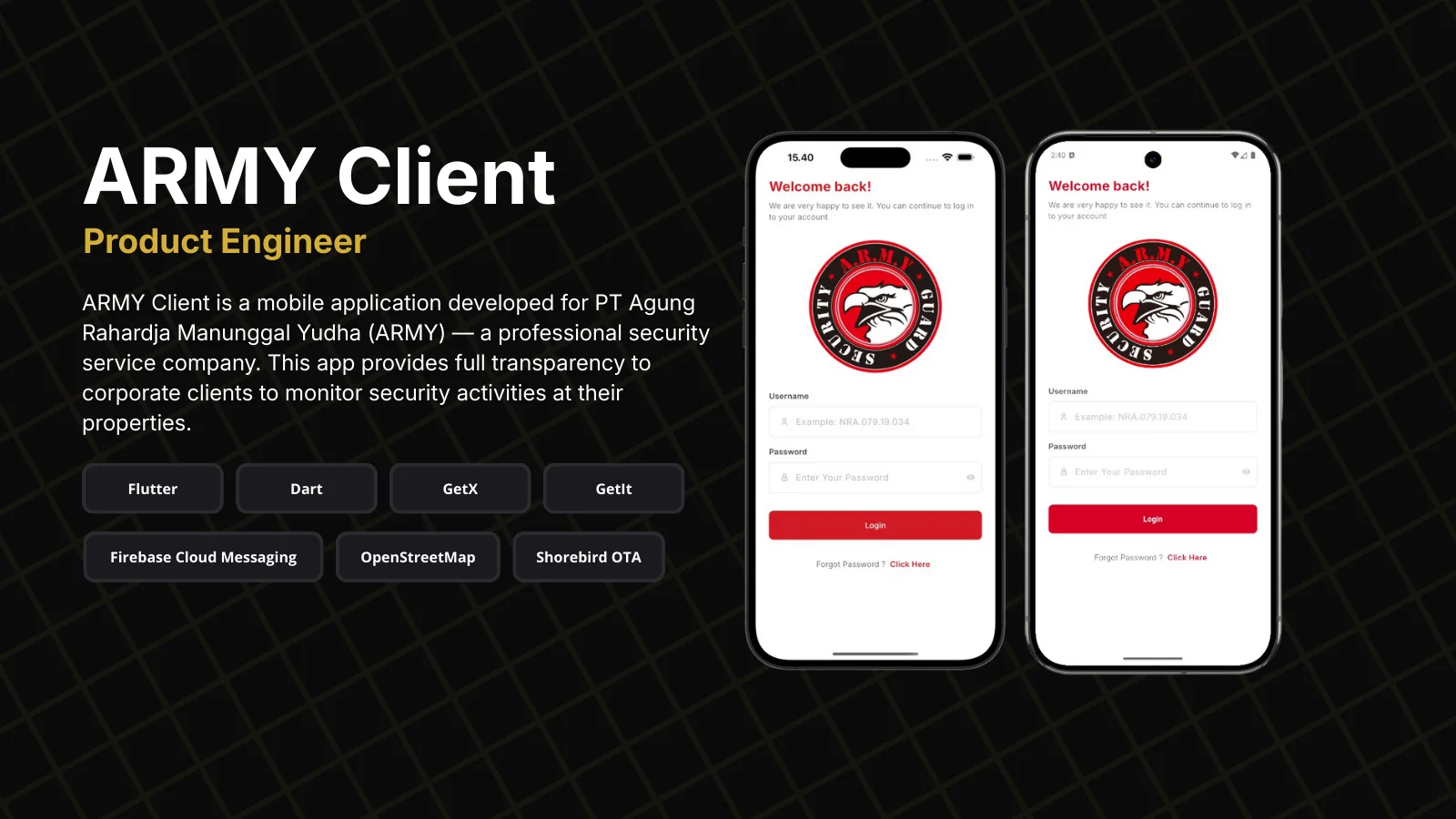 ARMY Client — Security Monitoring