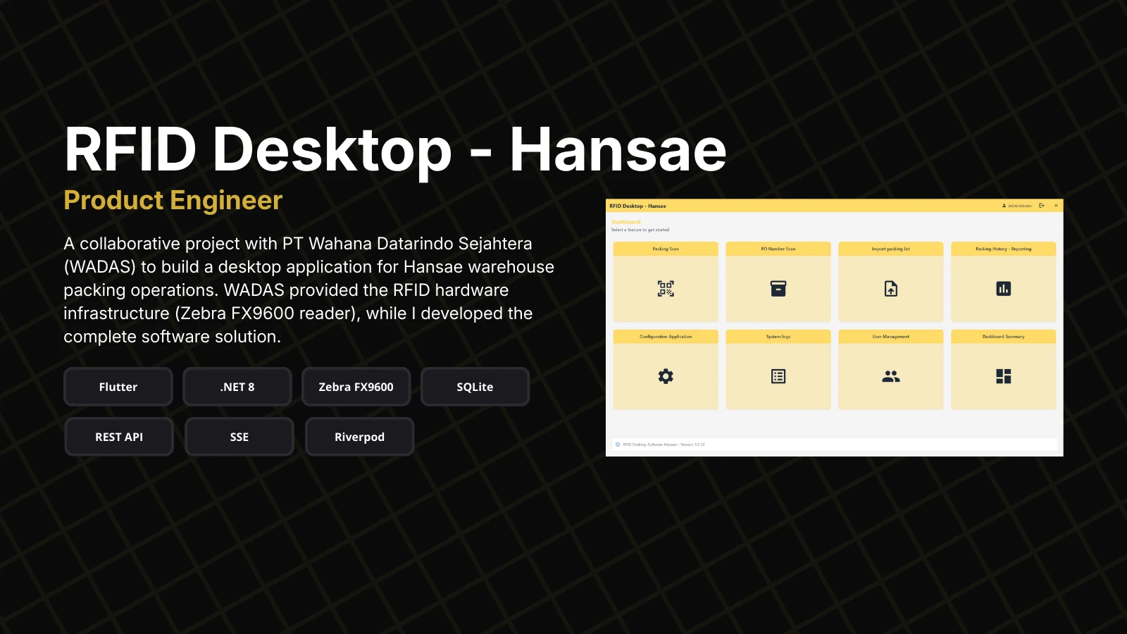 RFID Desktop - Hansae